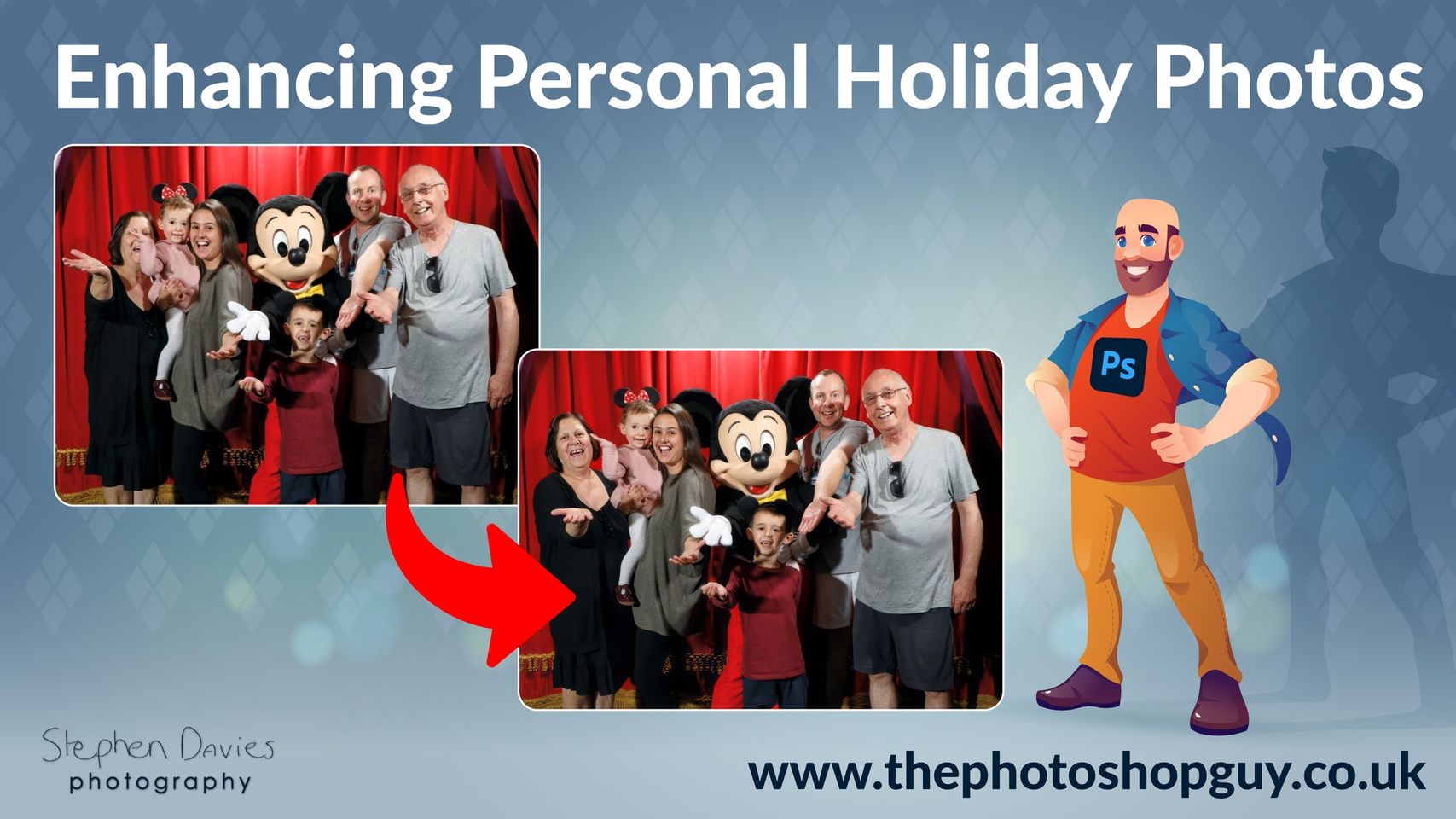 Enhancing and Editing Personal Holiday Photos