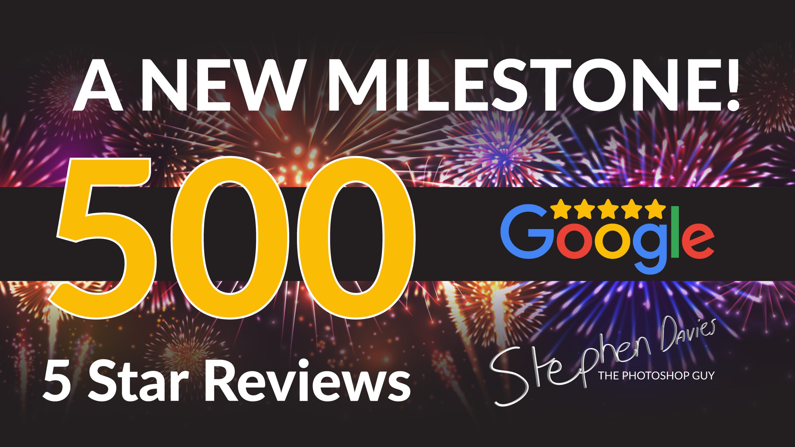 A New Milestone – 500 Five-Star Reviews on Google A New Milestone – 500 Five-Star Reviews on Google