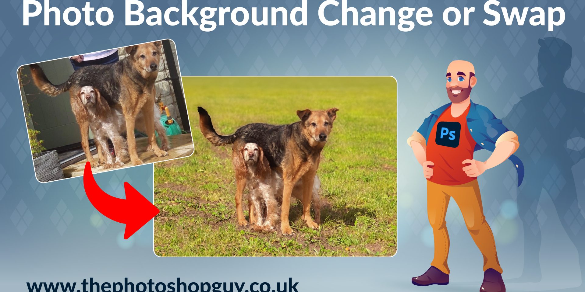 Photo Background Change or Swap