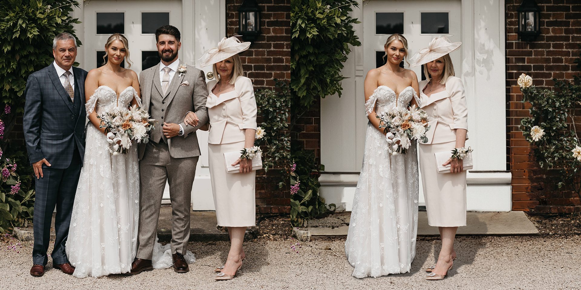 Photo Editing for Bride and Mother Wedding Group Photos Photo Editing for Bride and Mother Wedding Group Photos