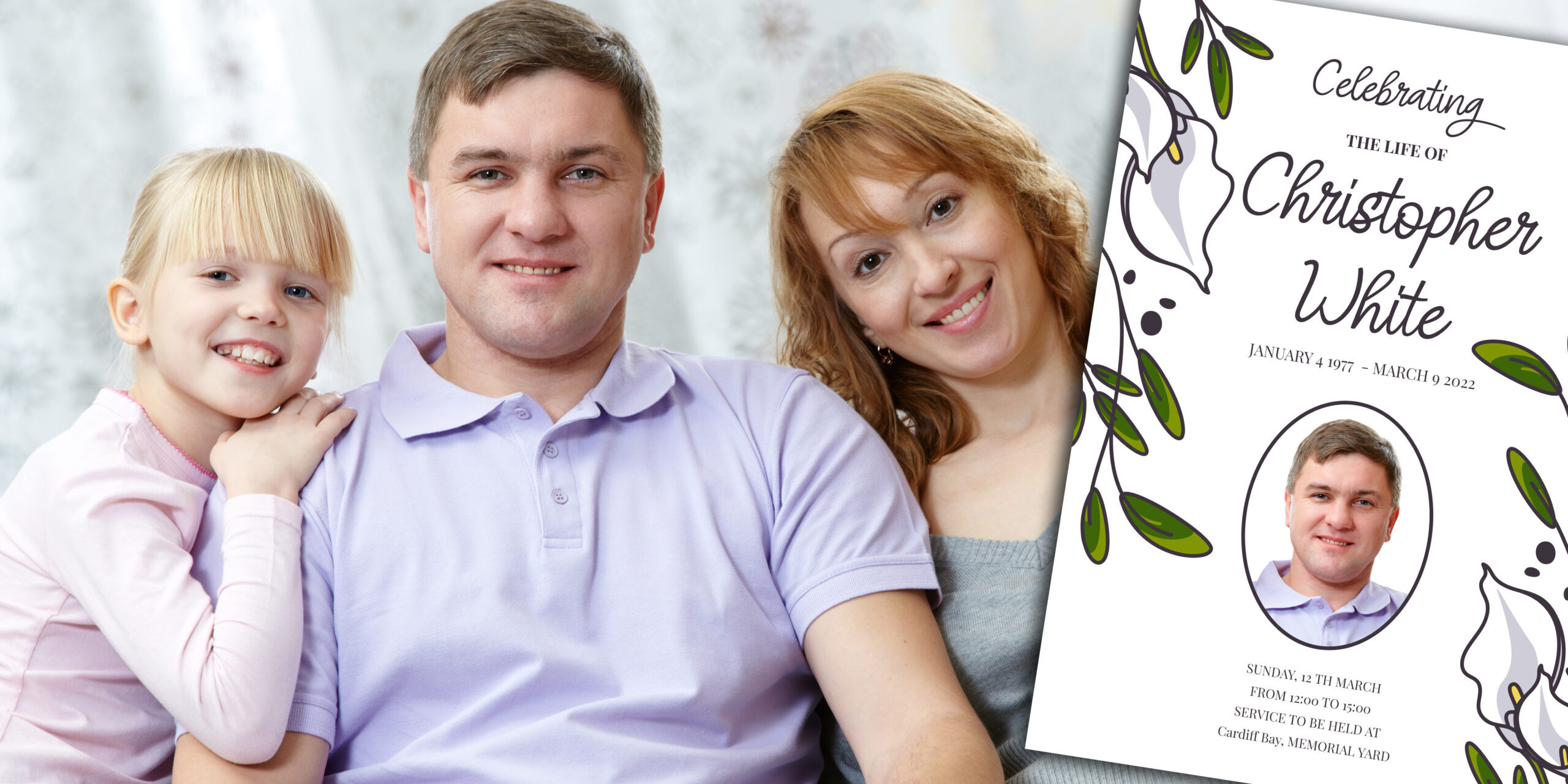 Funeral Order of Service Photo Editing Funeral Order of Service Photo Editing