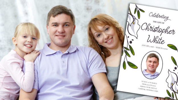 Funeral Order of Service Photo Editing Funeral Order of Service Photo Editing