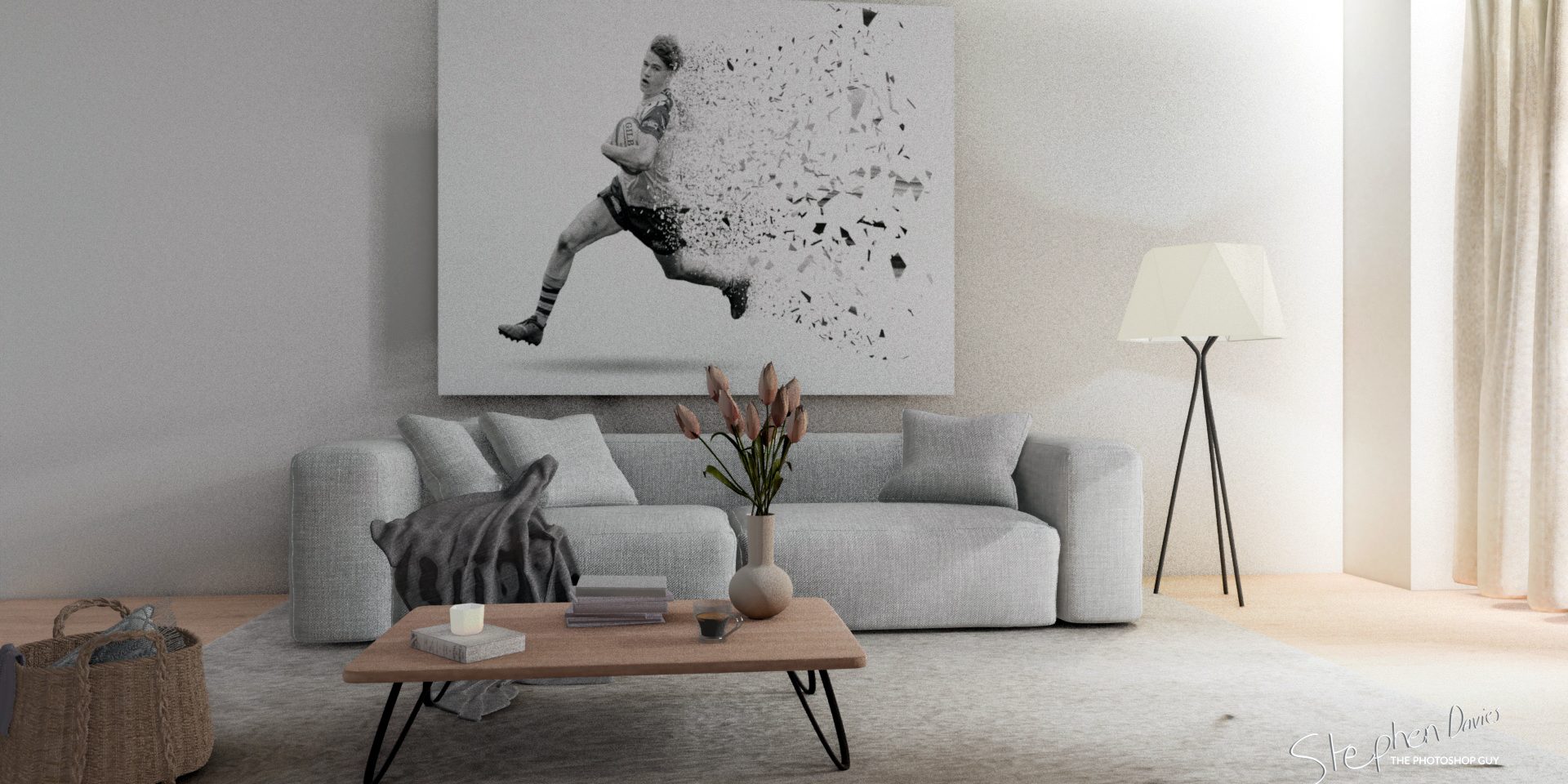 Photo Editing Special Effects for Personalised Wall Art