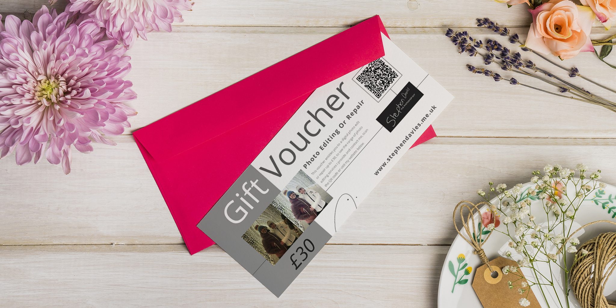 Photo Editing Gift Voucher